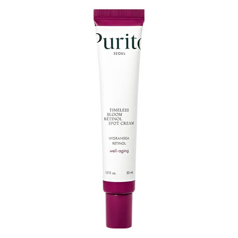 Purito Seoul Timeless Bloom Retinol Spot Cream Przeciwzmarszczkowy krem z retinolem do stosowania punktowego 30 ml