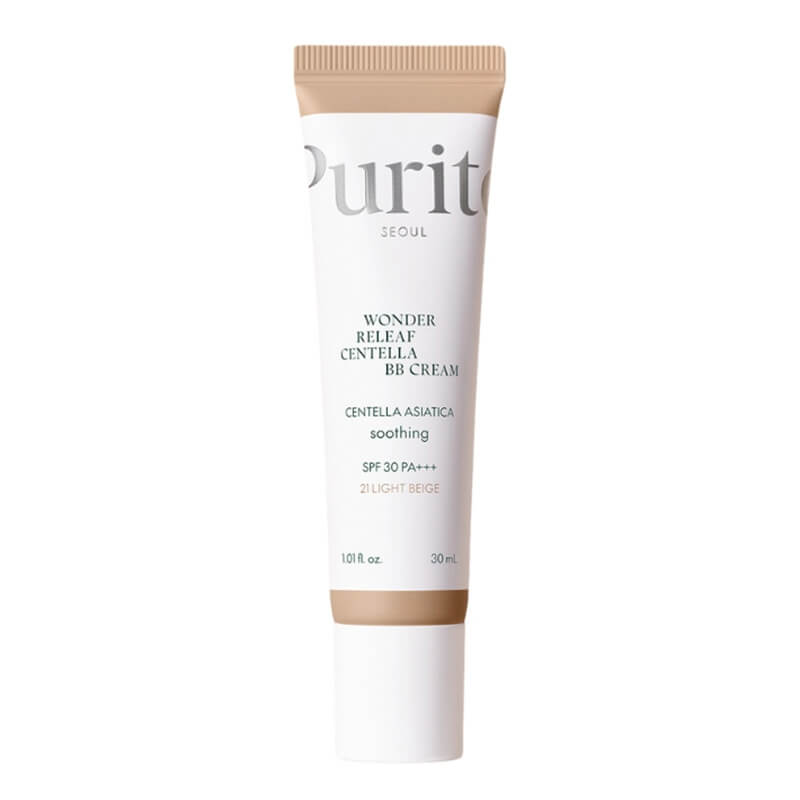 Purito Seoul Wonder Releaf Centella BB Cream SPF 30 PA+++ Krem BB SPF 30 PA+++ ( kolor 21 Light Beige) 30 ml
