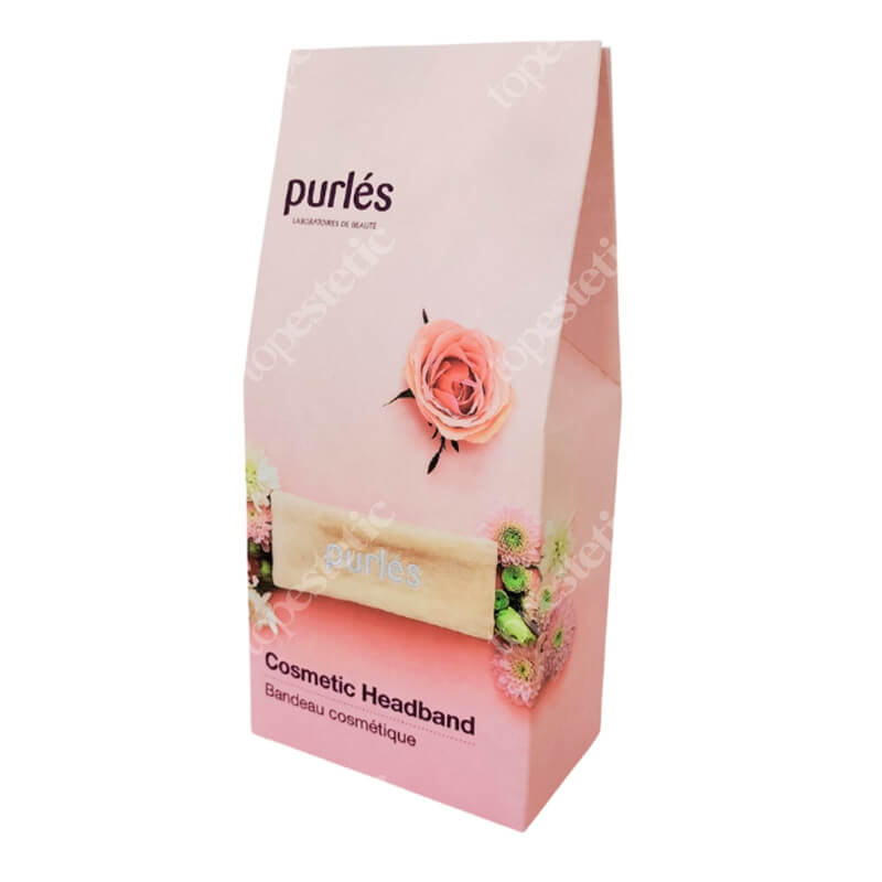 Purles Opaska Kosmetyczna Opaska kosmetyczna z gumką 1 szt