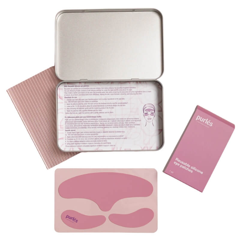 Purles Reusable Silicone Eye Patches Silikonowe płatki pod oczy i na czoło 1 szt
