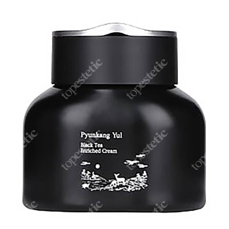 Pyunkang Yul Black Tea Enriched Cream Krem do twarzy ze sfermentowaną czarną herbatą o działaniu ujędrniającym 60 ml