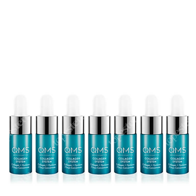 QMS Collagen 7 - Days Concentrate Koncentrat kolagenowy kuracja na 7 dni 7x3 ml