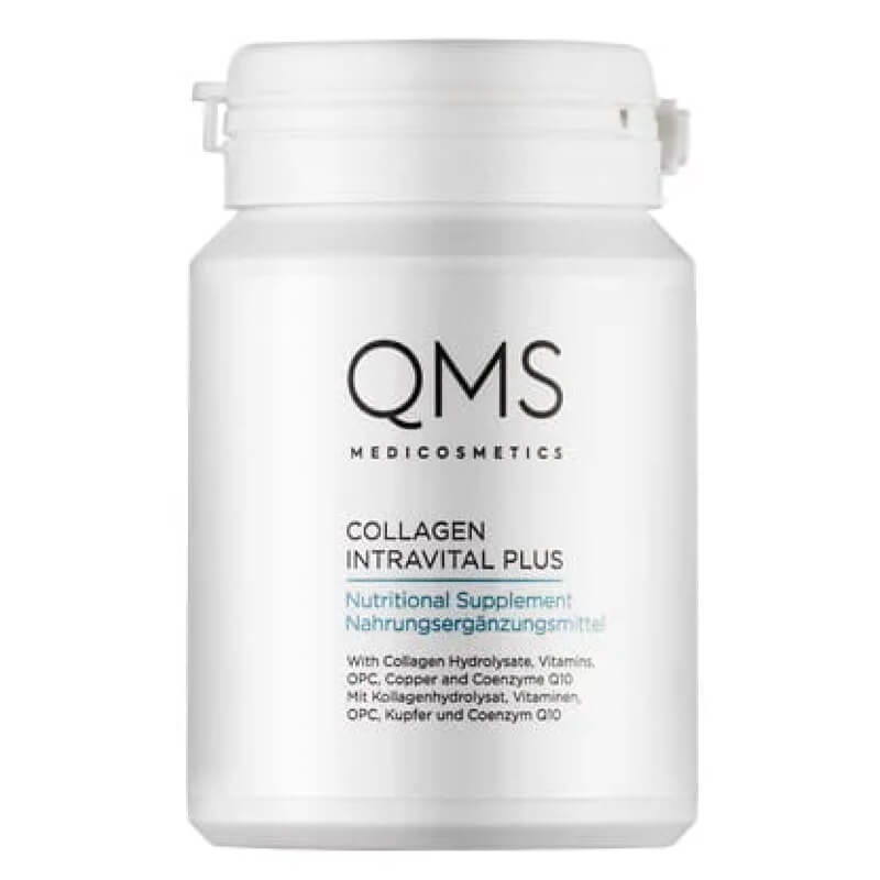 QMS Collagen Intravital Plus Nutritional Supplement Hydrolizowany kolagen w kapsułkach o przedłużonym uwalnianiu 60 szt