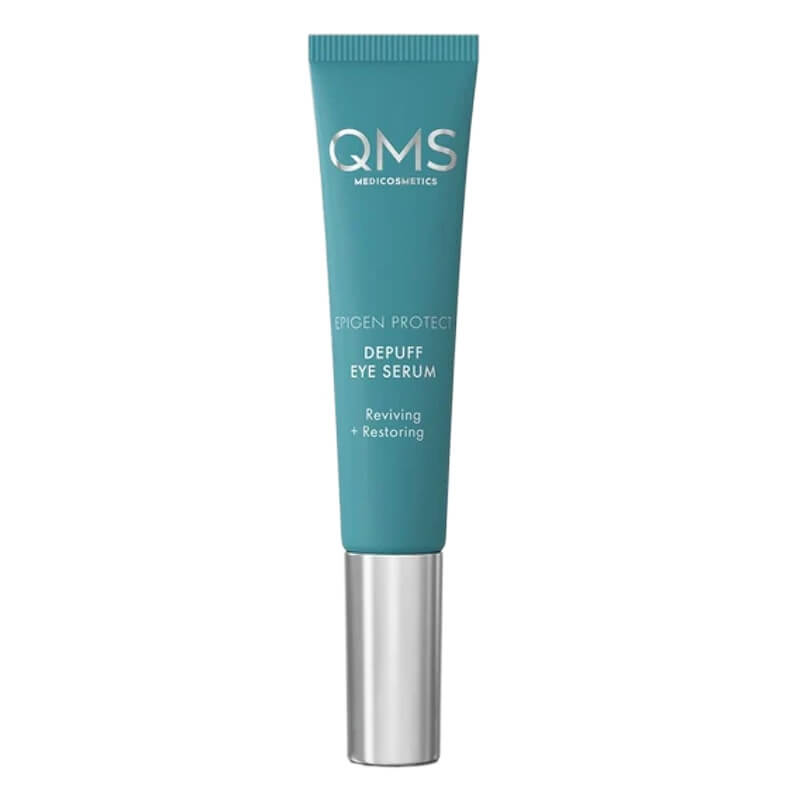 QMS Epigen Protect Depuff Eye Serum Nawilżająco-ochronne serum z epigenetycznymi peptydami 15 ml