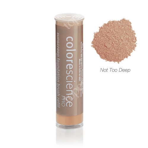 Colorescience Refill - Loose Mineral Foundation Wkład minerały w pędzlu - kolor Not Too Deep (opalony chłodny) 6 g