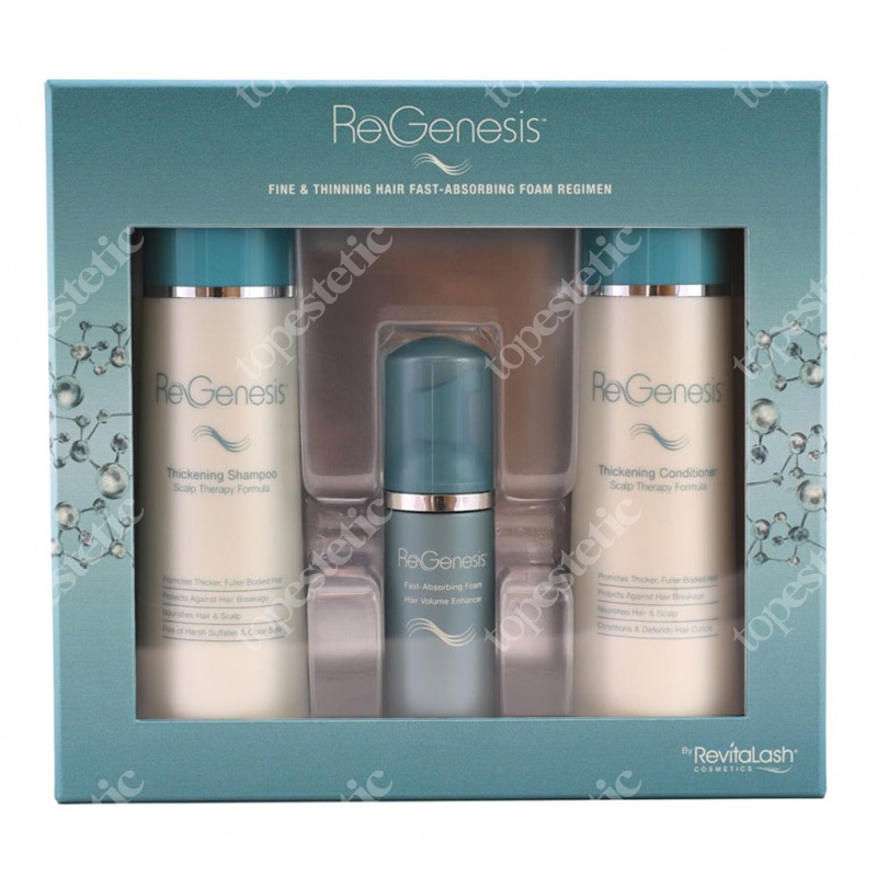 Regenesis Total Care Regimen Set - Shorter Hair ZESTAW przeznaczony dla krótszych włosów 250 ml, 46 ml, 250 ml