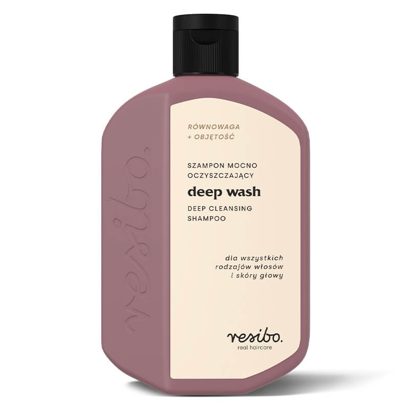 Resibo Deep Wash Travel Size Szampon mocno oczyszczający 100 ml