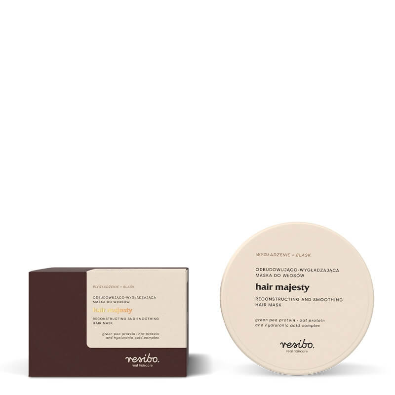Resibo Hair Majesty Odbudowująco-wygładzająca maska do włosów 175 ml