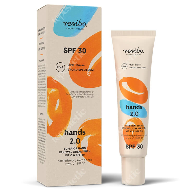 Resibo Hands 2.0 SPF 30 Odmładzający krem do rąk z witaminą C 30 ml