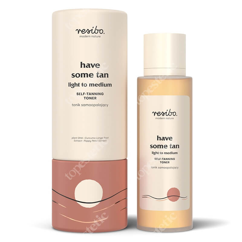 Resibo Have Some Tan Light to Medium Naturalny tonik samoopalający (odcień jasny/średni) 100 ml