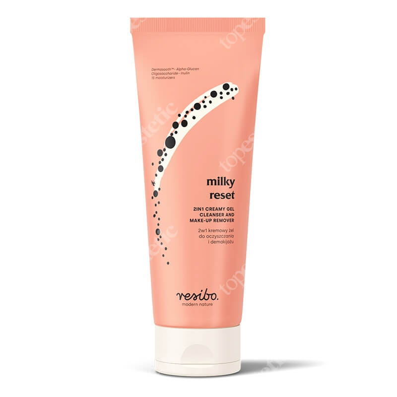 Resibo Milky Reset 2 w 1 kremowy żel do oczyszczania i demakijażu 100 ml