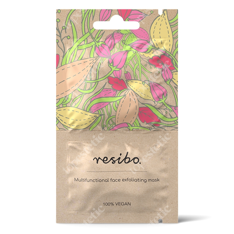 Resibo Multifunctional Face Exfoliating Mask Multifunkcyjny peeling do twarzy 2x5 ml