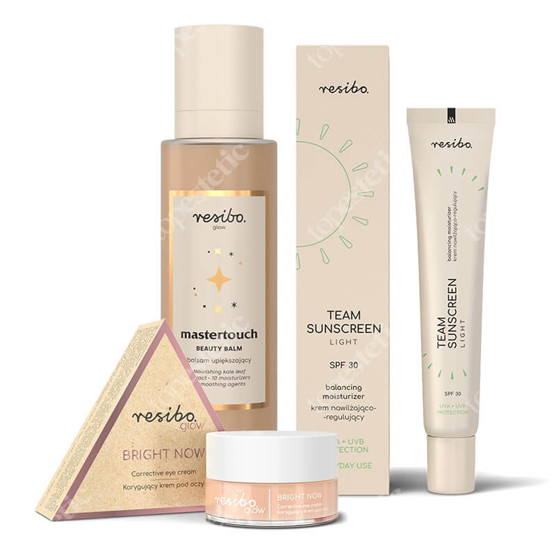 Resibo Must Have Set ZESTAW Krem pod oczy 15 ml + Krem SPF 30 40 ml + Balsam do ciała 100 ml