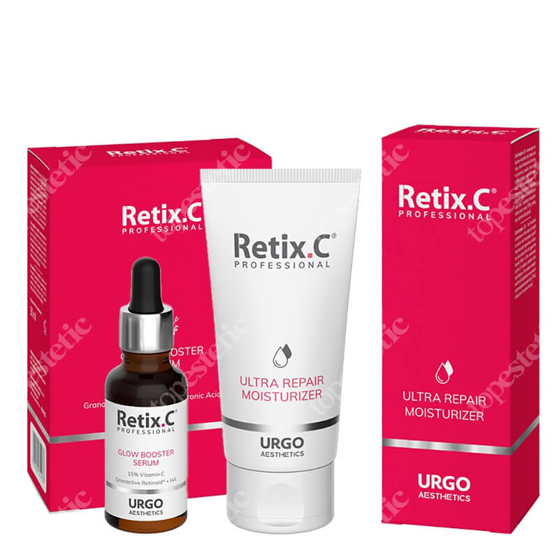 Retix C Glow Skin ZESTAW Serum 30 ml + Regenerujący krem nawilżający 50ml
