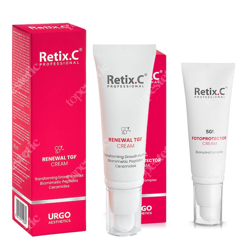 Retix C Protect And Repair ZESTAW Krem ochronny 45 ml + Specjalistyczny krem regenerujący strukturę skóry 48 ml