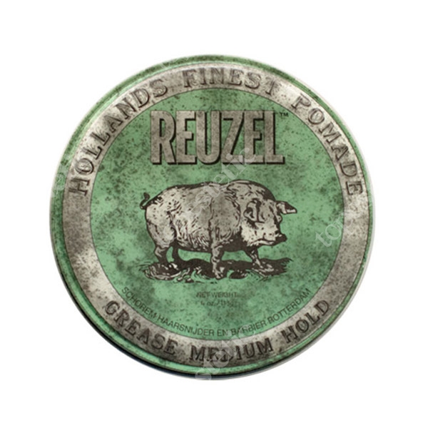 Reuzel Green Grease Medium Hold Pomada woskowa 113 g