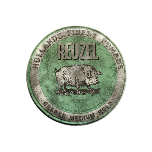 Reuzel Green Grease Medium Hold Pomada woskowa 35g