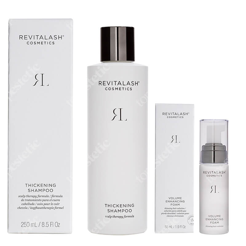 Revitalash Hair Care ZESTAW Szampon pogrubiający 250 ml + Odżywka stymulująca wzrost włosów 55 ml
