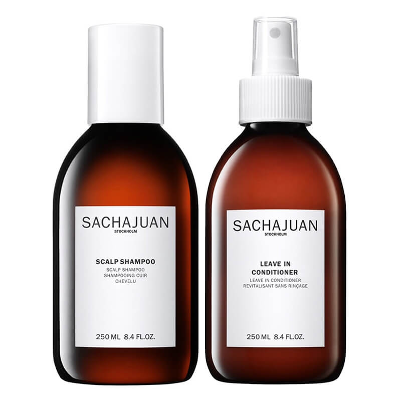 Sacha Juan Hair Care ZESTAW Szampon 250 ml + Odżywka bez spłukiwania. 250 ml