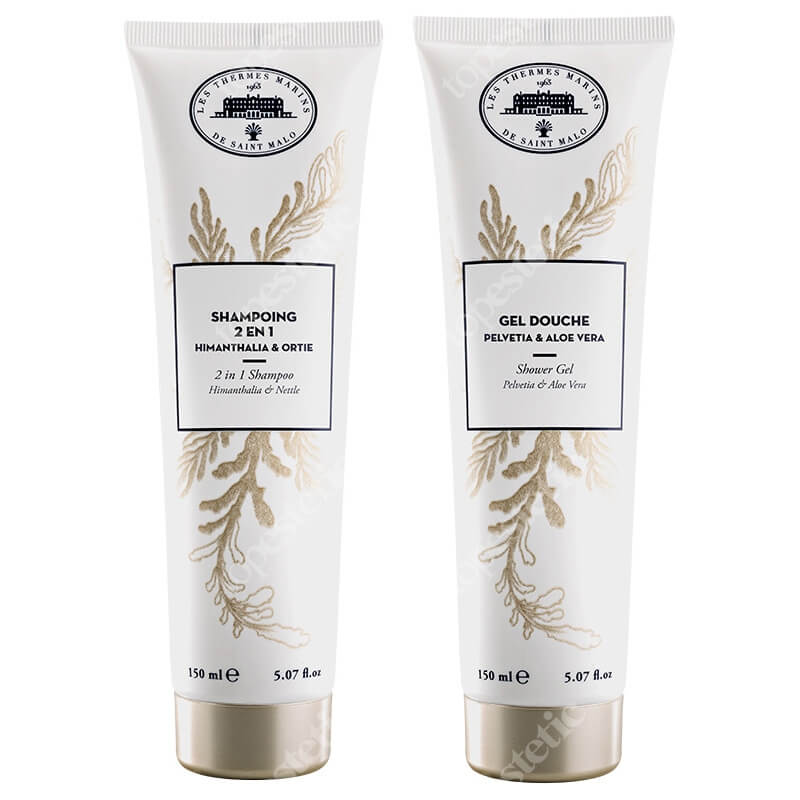 Saint Malo Shower Gel + Shampoo ZESTAW Żel pod prysznic 150 ml + Szampon 2w1 150 ml