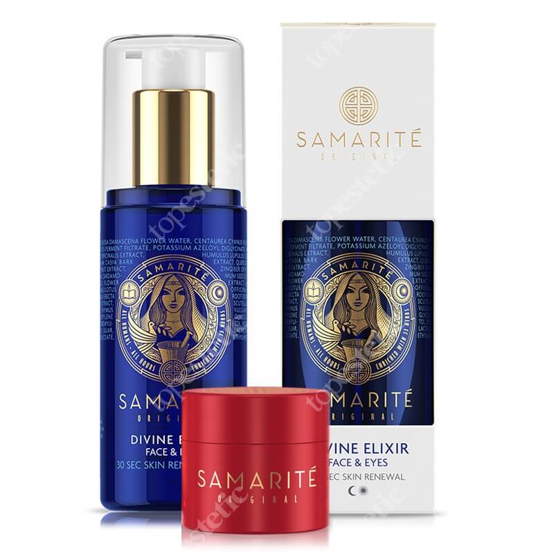 Samarite Divine Elixir + Mini Supreme Balm ZESTAW Eliksir do twarzy 150 ml + Regenerujący balsam do ciała 15 ml