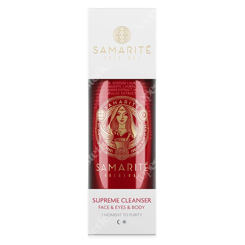 Samarite Mini Supreme Cleanser Prebiotyczny żel dla oczyszczenia twarzy i ciała 100 ml