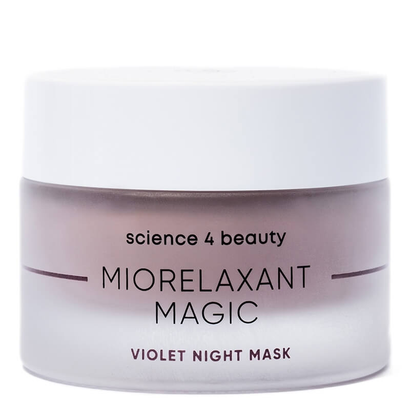 Science4Beauty Miorelaxant Magic™ Violet Night Mask Maska całonocna z konotoksyną dla cery dojrzałej 50 ml