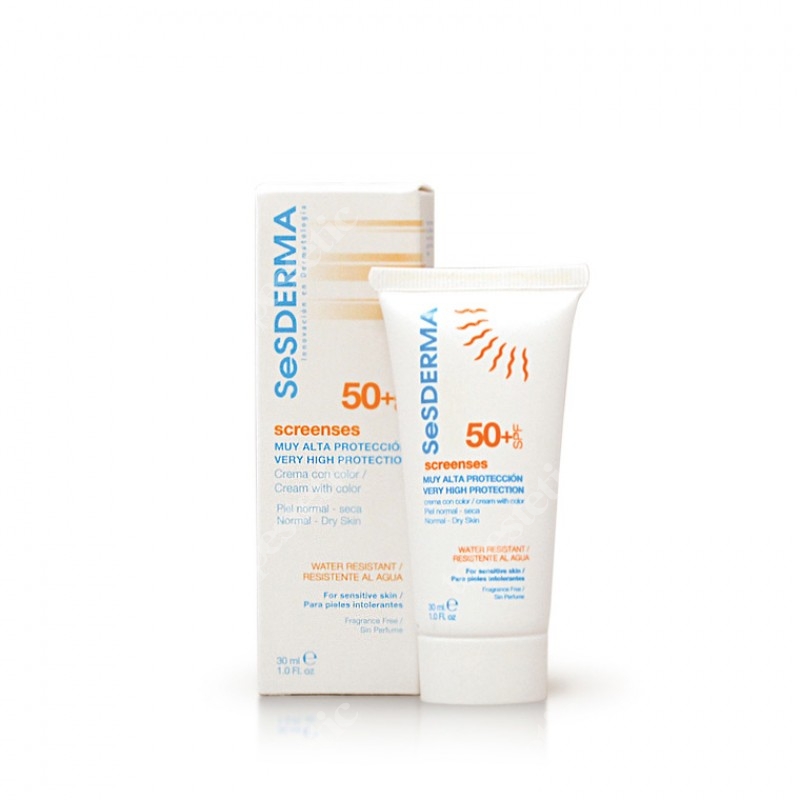 Sesderma Screenses SPF 50+ Krem bloker koloryzujący 30 ml