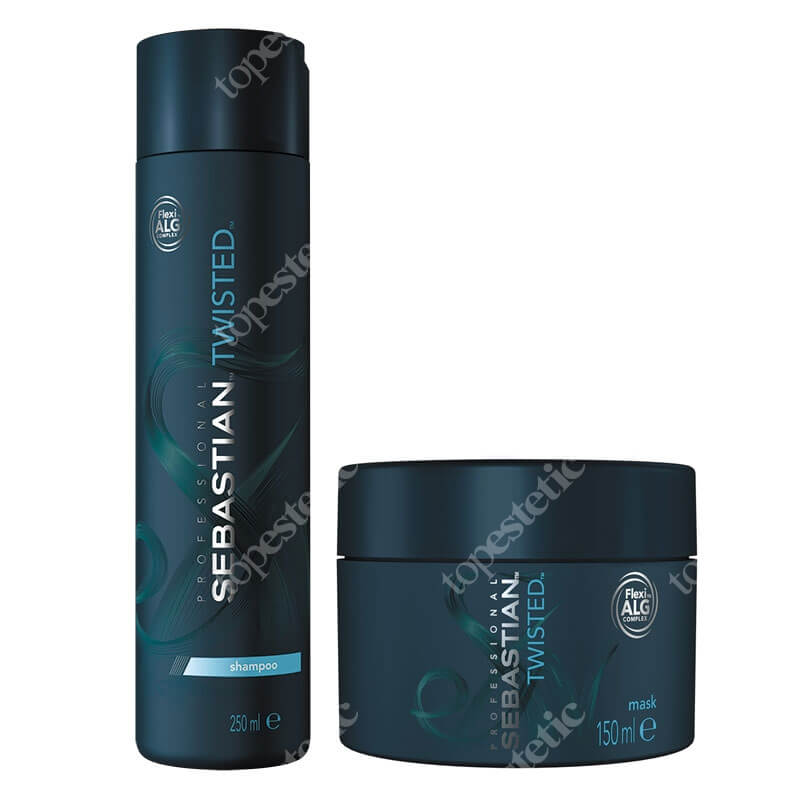 Sebastian Professional Curly Hair Set ZESTAW Szampon do włosów kręconych 250 ml + Maska do włosów kręconych 150 ml