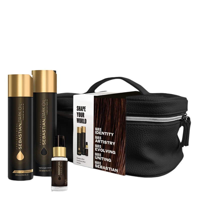 Sebastian Professional Shape Your World ZESTAW Szampon 250 ml + Odżywka 250 ml + Wygładzający olej 30 ml