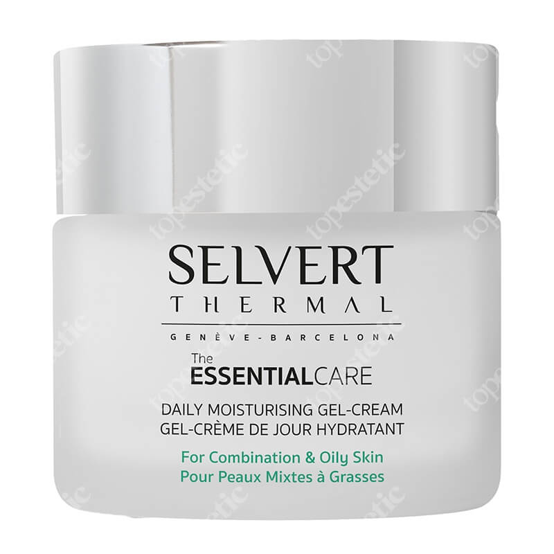 Selvert Thermal Daily Moisturizing Gel - Cream Nawilżający żel - krem dla skóry młodej, mieszanej, tłustej i trądzikowej 50 ml