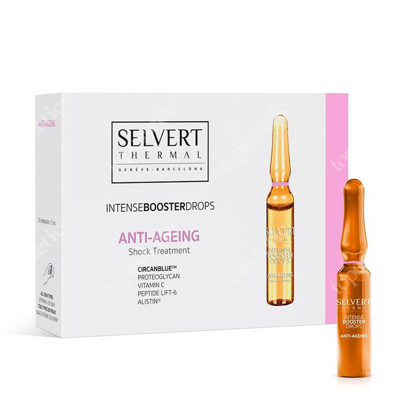 Selvert Thermal Intense Booster Drops Anti-Age Ampułki przeciwstarzeniowe 10x 2 ml