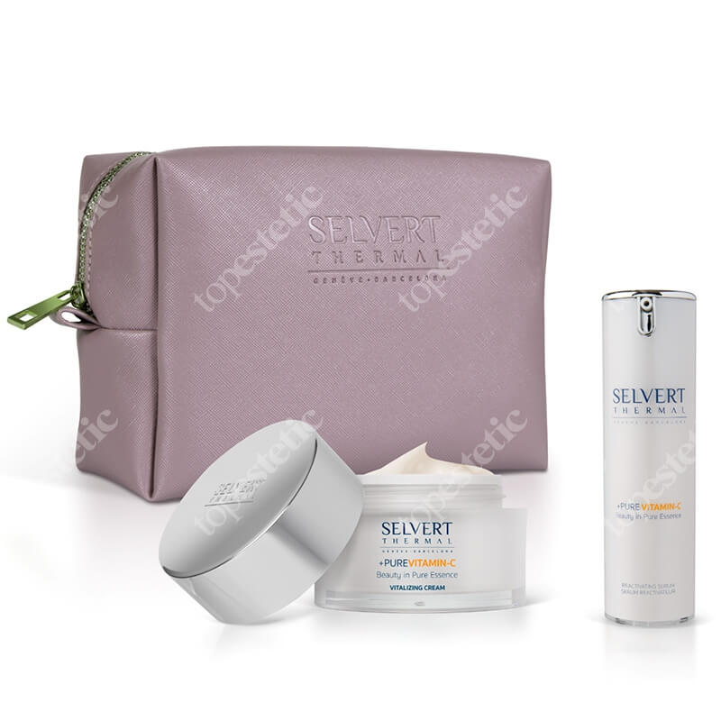 Selvert Thermal Vitamin Set ZESTAW Witaminowy krem odnawiający 50 ml + Witaminowe serum odnawiające 30 ml