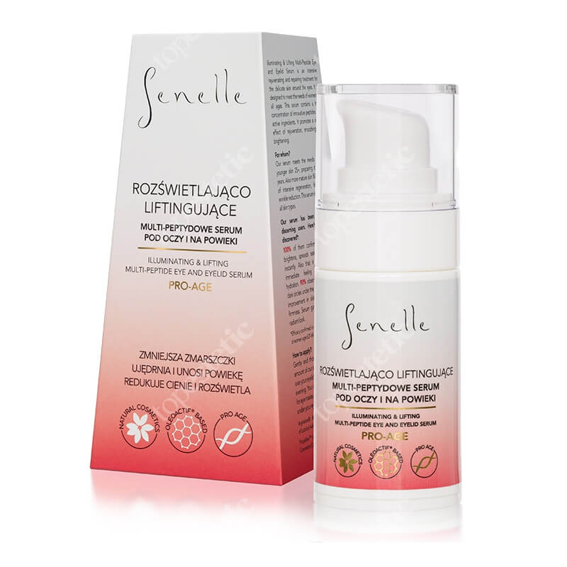 Senelle Illuminating And Lifting Multi-Peptide Eye And Eyelid Serum Multi-Peptydowe serum pod oczy i na powieki 15 ml