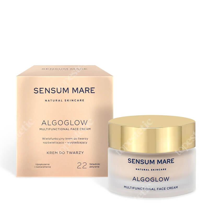 Sensum Mare AlgoGlow Multifunctional Face Cream Wielofunkcyjny krem do twarzy rozświetlająco – wygładzający 50 ml
