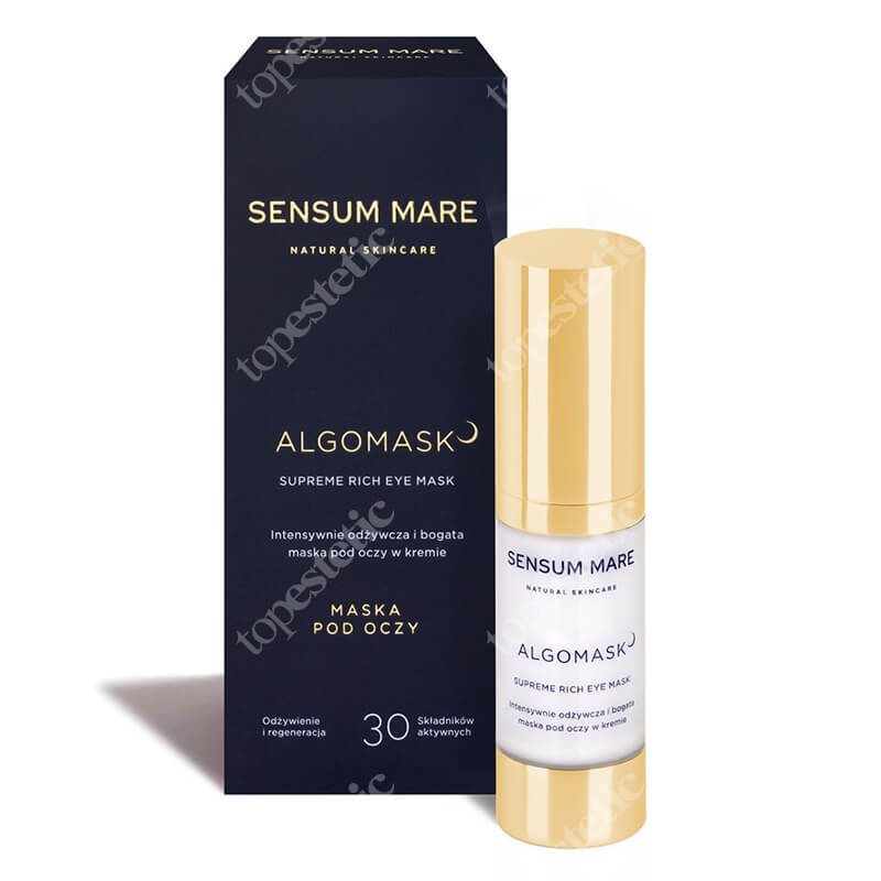 Sensum Mare AlgoMask Eye Maska nocna w kremie pod oczy 15 ml