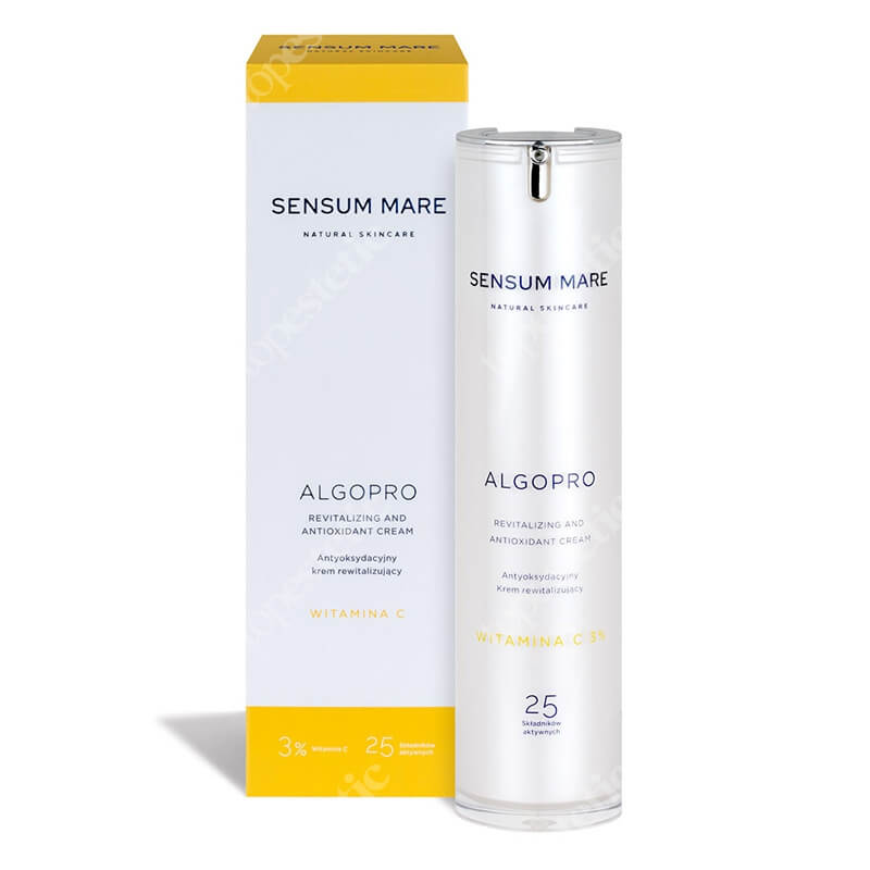Sensum Mare AlgoPro C Cream Antyoksydacyjny krem rewitalizujący z witaminą C 3% 50 ml
