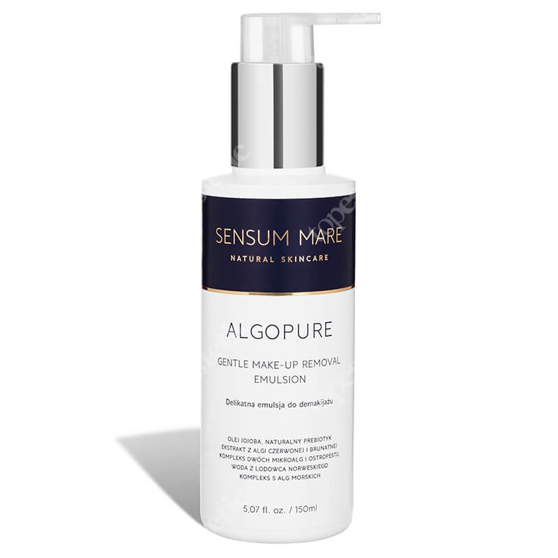 Sensum Mare AlgoPure Gentle Make-Up Removal Emulsion Delikatna emulsja do demakijażu 150 ml