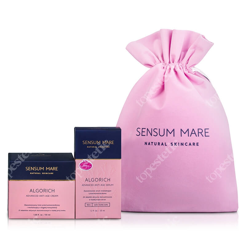 Sensum Mare AlgoRich Set 2020 ZESTAW Serum rewitalizujące 35 ml + Krem o bogatej konsystencji 50 ml