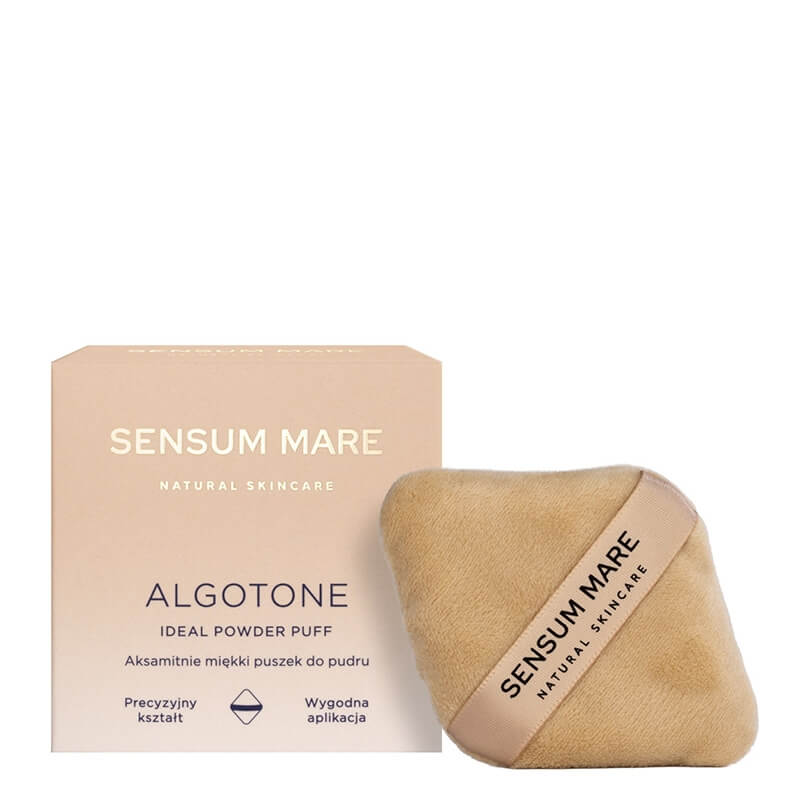 Sensum Mare AlgoTone Ideal Powder Puff Aksamitnie miękki puszek do pudru 1 szt