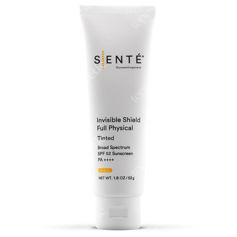 Sente Invisible Shield Full Physical SPF 49 PA++++ Krem z bardzo wysoką ochroną przeciwsłoneczną do każdego typu skóry 52 g