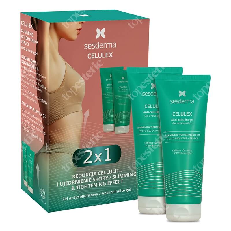 Sesderma Celulex Anti Cellulite Gel x 2 ZESTAW Żel antycelulitowy 200 ml x 2