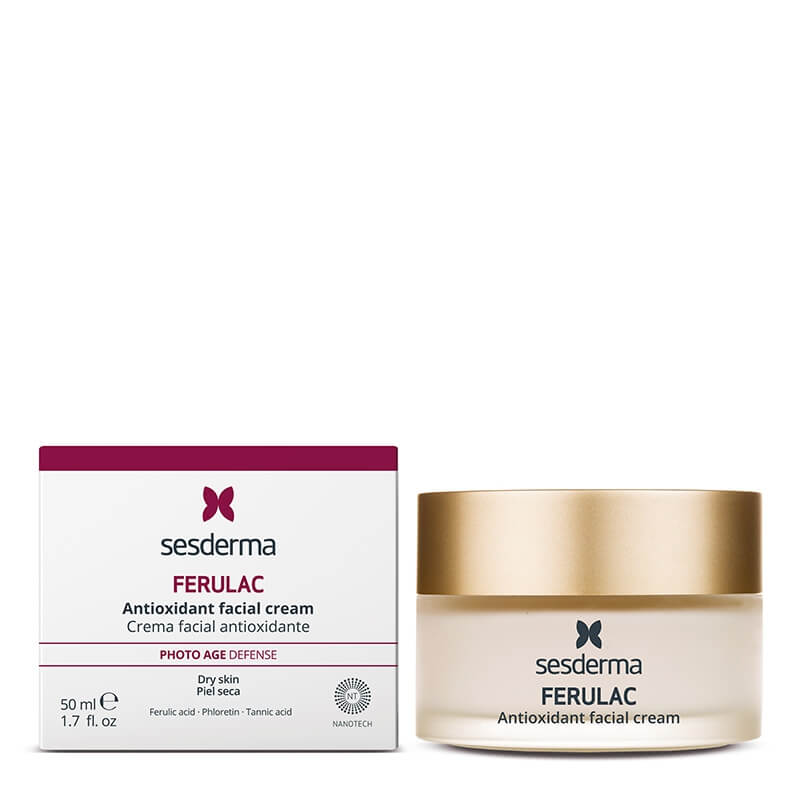 Sesderma Ferulac Cream Antyoksydacyjny krem do twarzy z kwasem ferulowym 50 ml