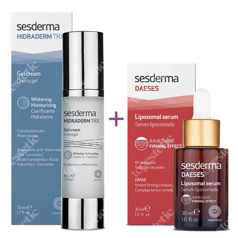 Sesderma Hidraderm TRX Gel Cream + Daeses Liposomal Serum ZESTAW Krem-żel 50 ml + Serum liposomowe liftingujące 30 ml