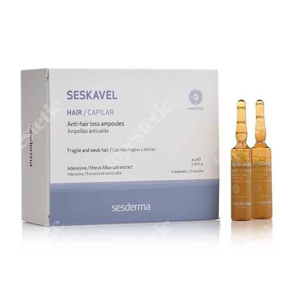 Sesderma Seskavel Ampułki przeciw wypadaniu 12x8 ml