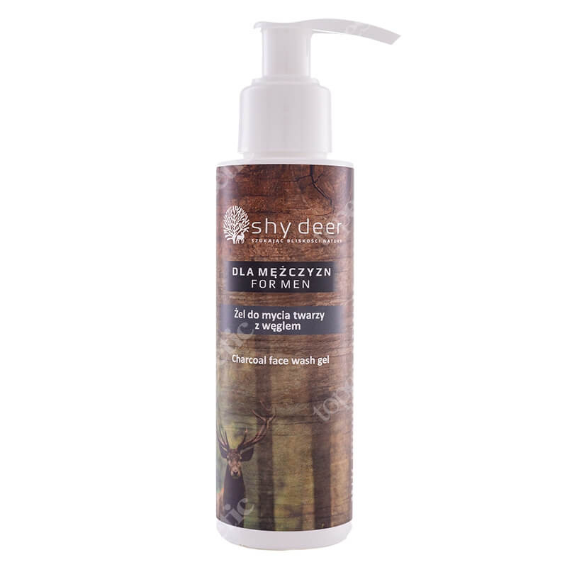 Shy Deer Charcoal Face Wash Gel Żel do mycia twarzy z węglem 100 ml