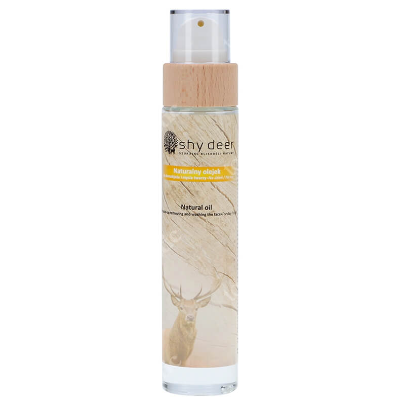 Shy Deer Natural Oil Make Up Removing and Washing Face Naturalny olejek do demakijażu i mycia twarzy 100 ml