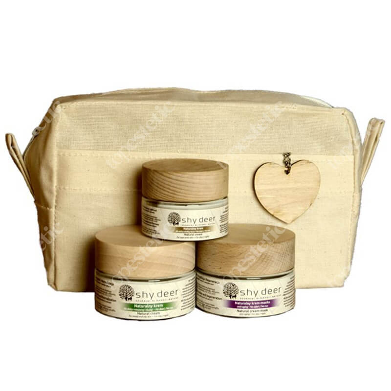 Shy Deer Rytuał Na Specjalne Okazje Dla Skóry Mieszanej i Tłustej ZESTAW Krem maska 50 ml + Krem pod oczy 30 ml + Krem do twarzy 50 ml