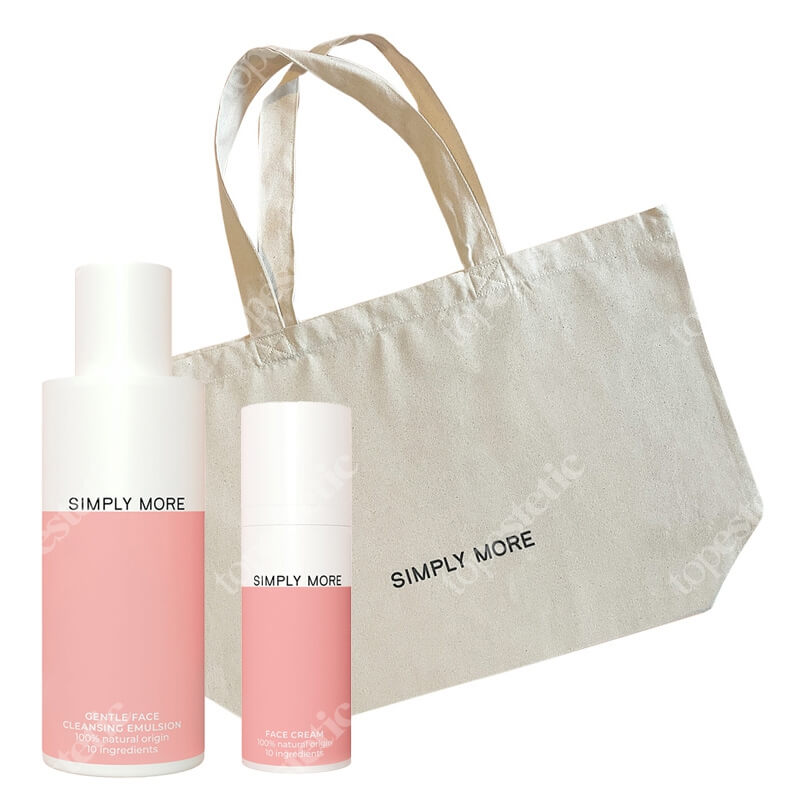 Simply More Cleansing Emulsion + Face Cream + Torba GRATIS ZESTAW Emulsja do mycia 150 ml + Ultranawilżający krem 50 ml + Torba bawełniana 1 szt