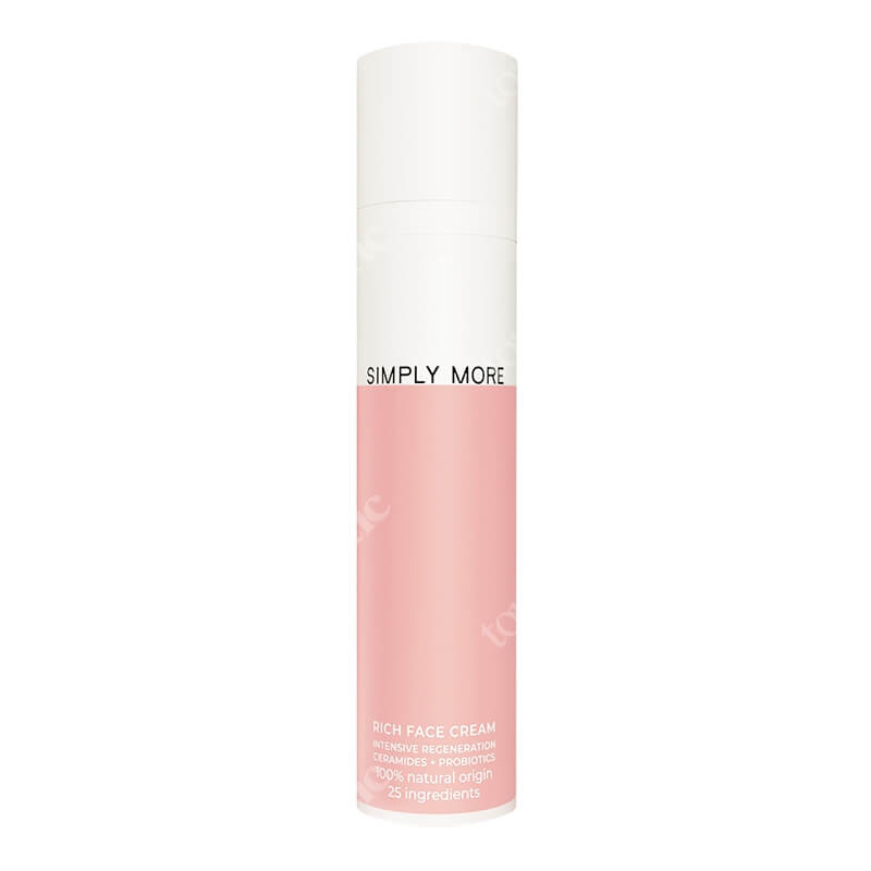 Simply More Rich Face Cream Intensywnie regenerujący krem do twarzy o bogatej konsystencji 50 ml